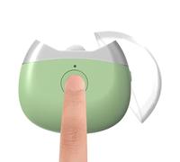 Battery-Powered Nail Trimmer - Age Fingernail Shaper, Quiet Electric Clippers with Safety Guard, Sturdy Blades for Precise Cut, Ideal for Boys Teens Adults Elderly Home Salon Travel