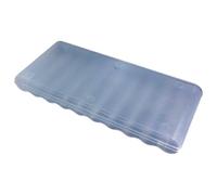 Battery Storage Case | Small Cell Keeper | Batteries Organizer with Detachable Accumulator Checker | Ideal For Storing, Protecting Full and Empty Energy Banks