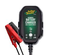 Battery Tender Junior - Cargador de batería de 12 V, 800 mA y mantenedor para baterías de plomo ácido y litio, cargador de batería conmutable para deportes de motor, 022-0199-DL-WH