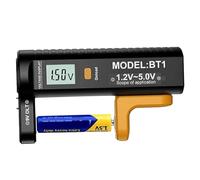 Battery Tester Checker | Portable Battery Testing Device With Digital Displ