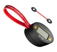 Battery Tester, Magnetic Meter Analyzer, 0,79 x 0,39 in Portable Household Monitor, Voltaje Capacity Detection for Aa, C, D, 9 V Baterías, Compact Tool for Battery Check