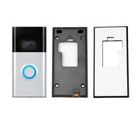 Battery Video Doorbell Soporte Compatible con Ring 2024 Soporte de Pared Autoadhesivo Sin Taladrar Soporte Adhesivo para Video Doorbell Impermeable Accesorios de Puerta/Pared