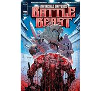 Battle Beast #2 Ryan Ottley Main Cover with Rated Comics Acrylic Backer