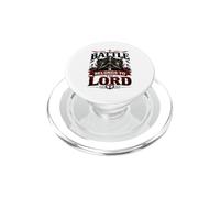 Battle Belongs To The Lord Christian Warrior Armor of God PopSockets PopGrip para MagSafe