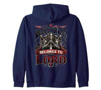 Battle Belongs To The Lord Christian Warrior Armor of God Sudadera con Capucha