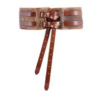 Battle-Merchant Cinturón Sindri Braun Cuero Engrasado para Larp & Edad Media