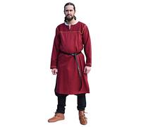 Battle-Merchant Ove - Túnica Medieval con diseño de Espiga - Ideal para Larp Vikingo