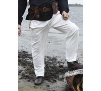 Battle-Merchant Pantalones Medievales Simples Hagen, Natural