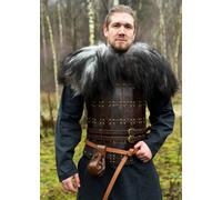 Battle-Merchant Schulterfell De Nordlandschnucken-Fell, Negro Gris