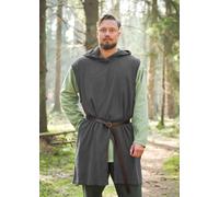 Battle-Merchant Tunica Sin Mangas Malric Con Capucha Gris