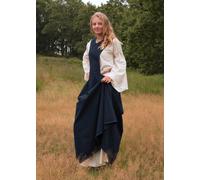Battle-Merchant Vestido Vikingo de Algodón Azul Medieval Surcot Andra