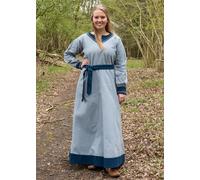 Battle-Merchant Vestido Vikingo Jona Azul gris/ Azul - LARP Medieval