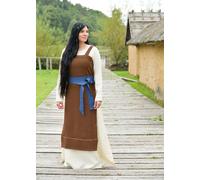 Battle-Merchant Vikingo Schürzenkleid Annik , Diamantköper, Braun
