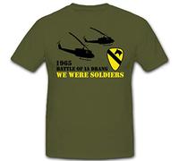 Battle Of La Drang 1965 WE WERE Soldiers Vietnam Guerra WE WERE Soldiers - Camiseta # 6757 verde oliva X-Large