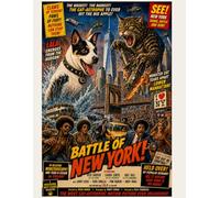 Battle of New York!: A Retro Monster Movie Adventure Notebook