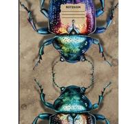 Battle of the Beetles: Composition Style Wide-Ruled Notebook