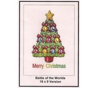 Battle of the Worlds: Greeting Card: Merry Christmas