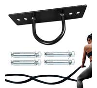 Battle Rope - Titular del gimnasio | Soporte de cuerda de batalla | Anchorización de pared robusta para batallas cuerdas | Perchas robustas estables para entrenamiento, gimnasio de apartamentos en cas