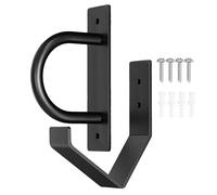 Battle Rope Wall Mount Kit, 10.63x8.27x2.76 Inches Heavy Duty Steel Exercise Rope Organizer, Workout Bracket Hook for Home Gym, Commercial Gym Storage