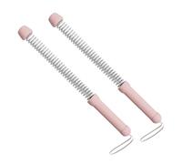 Battle Ropes - 2 barras de resistencia para entrenamiento de fuerza | Equipo de fitness portátil en casa de musculación y cardio | Sistemas tensores de acero de alto rendimiento, 1600 g