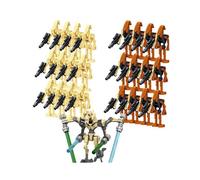 Battle Soldiers, Laser Blaster Weapons for Space Theme Galactic Adventures, Military Minifigures And Action Figure Soldiers, Compatible with Other