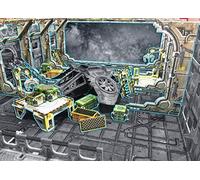 Battle Systems Core Space Arrival Bay - Campo Espacial de 28 mm - Juego de Mesa - Paisajes de Ciencia ficción - Terreno Modular 3D - Wargaming BSTSFE001