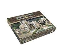 Battle Systems Fantasy Wargames Terrain - Monasterio en ruinas - Tablero de Juego de Guerra de Mesa de Varios Niveles - Wargaming 40K Universe - BSTFWE007