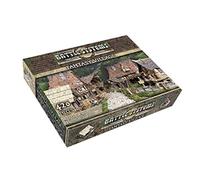 Battle Systems Fantasy Wargames Terrain - Fantasy Village - Tablero de Juego de Guerra de Mesa de Varios Niveles - Wargaming 40K Universe - BSTFWC001