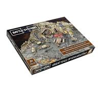 Battle Systems Great Hall of Khaarastad: Terreno de juego de mesa, juego de terreno, fantasía, unisex, adolescente, adulto