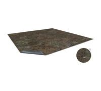 Battle Systems Muddy Streets Alfombrilla para juegos de 2 x 2 pulgadas, rejilla