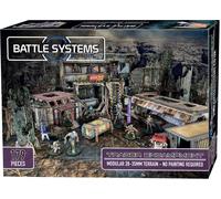 Battle Systems - Terreno de Ciencia ficción Modular de Mesa 3D para Juegos miniaturas y Figuras de 28 mm-35 mm - No Requiere Pintura - Ciencia ficción Aliens 40K Wargame
