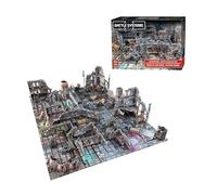 Battle Systems Terreno de Ciencia ficción - Terreno Espacial Modular 3D de 28 mm Juegos de Guerra y Juegos de rol - Modelos de construcción de Varios Niveles Impresos a Todo Color 3D