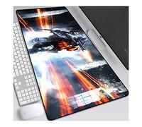 Battlefield 5 XXL Anime Alfombrilla para ratón 900 x 400 mm - Speed Gaming Mousepad - Mouse Pad para Ordenador - 3mm Goma Antideslizante, para Gamers Ordenador, PC y Laptop, E