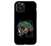 Battlefield Class Skull Army Camo Symbol Game Design BF6 Carcasa para iPhone 11 Pro