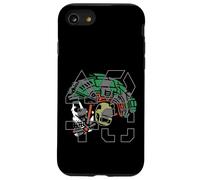 Battlefield Class Skull Army Camo Symbol Game Design BF6 Carcasa para iPhone SE (2020) / 7/8