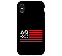 Battlefield Class USA Patriot Flag Army Game Design BF6 Carcasa para iPhone X/XS