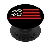 Battlefield Class USA Patriot Flag Army Game Design BF6 PopSockets PopGrip Adhesivo