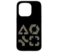 Battlefield Class Woodland Army Camo Symbol Game Design BF6 Carcasa para iPhone 15 Pro