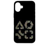 Battlefield Class Woodland Army Camo Symbol Game Design BF6 Carcasa para iPhone 16 Plus