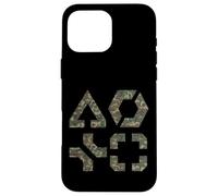 Battlefield Class Woodland Army Camo Symbol Game Design BF6 Carcasa para iPhone 16 Pro MAX