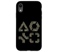 Battlefield Class Woodland Army Camo Symbol Game Design BF6 Carcasa para iPhone XR