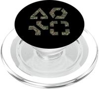 Battlefield Class Woodland Army Camo Symbol Game Design BF6 PopSockets PopGrip para MagSafe