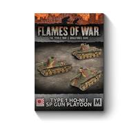 Battlefront Miniatures Flames of War Mid War Pacific Japanese Type 1 H0-Ni SP Gun Platoon
