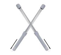 Battleropes | Cuerda de Ejercicio de 2 Piezas - Correa de Fitness Antideslizante sin Nudos para programas de Desperdicio de Gimnasio Deportes Jardín Amante del Boxeo