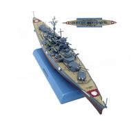 Battleship Bismarck 1:1000 Diecast Alloy Model Military Ship with Display Stand Pre-Assembled Warship Replica 14.2 Inch Collectible for Desk Office Shelf Display Adult History Navy Enthusiasts