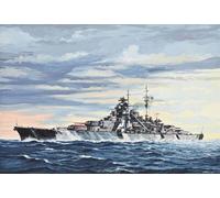 Battleship Bismark 1:700 Plástico Modelo Kit Revell