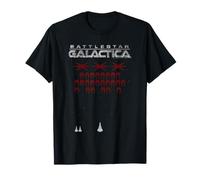 Battlestar Galactica Space Invaders Style Camiseta
