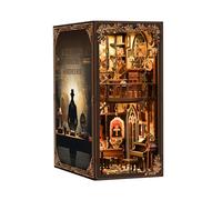 BATTREVO Book Nook-Caja Oscura: un Caso Misterioso-Mit Musikbox-Bauspielzeugset mit LED Licht,DIY Set Erwachsene,3D Holzbausatz,bastelset Erwachsene