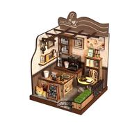 BATTREVO Mini-Haus DE Paisaje DE Bricolaje,Book Nook Kit für Erwachsene,Holz-Puzzle,DIY Bücherregal Decorativo Geschenke, Weihnachten Geburtstag Geschenke