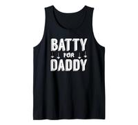 Batty for Daddy Halloween Spooky Family Camiseta sin Mangas